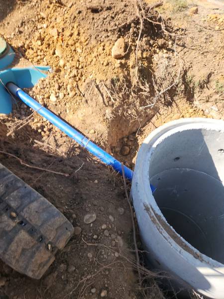 Travaux de terrassement pleine masse en profondeur pour la construction d’un garage à Lagnieu dans l’Ain